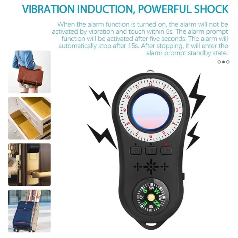Wireless Alarm Detector Anti Candid Camera Detector Infrared GPS Detector Camera Detector GPS GMS Finder Tracker Scanner
Wireless Alarm Detector Anti Candid Camera Detector Infrared GPS Detector Camera Detector GPS GMS Finder Tracker Scanner