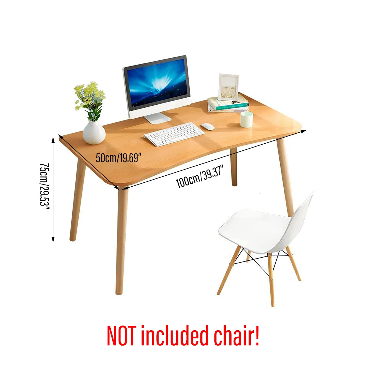 Desktop Computer Laptop Desk Wooden Desk Portable Office Desks Study Writing Table Modern Save Space Home Office Gaming Table
Desktop Computer Laptop Desk Wooden Desk Portable Office Desks Study Writing Table Modern Save Space Home Office Gaming Table