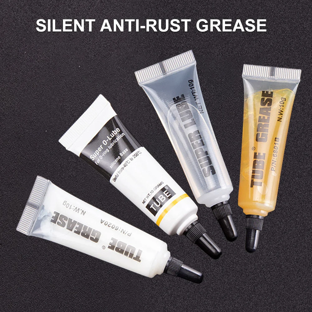 10g Lubricant Food Grade Silicone Grease Lube Multi-purpose Reduce Noise for Printer Bike Chain Bearing O-Ring Gears Maintenance
10g Lubricant Food Grade Silicone Grease Lube Multi-purpose Reduce Noise for Printer Bike Chain Bearing O-Ring Gears Maintenance