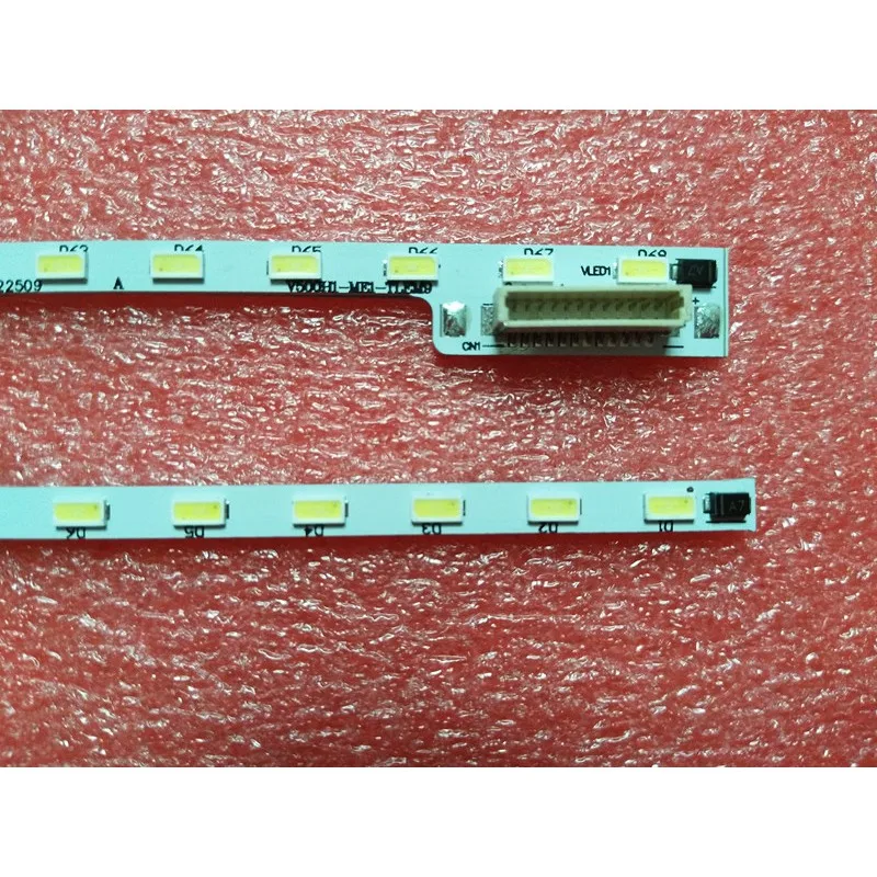 2 шт. для skyworth 50E510E Article lamp V500H1-ME1-TLEM9 V500HJ1-ME1 экрана 1 шт. = 68LED 623 мм продукт такой же, как на картинке
2 шт. для skyworth 50E510E Article lamp V500H1-ME1-TLEM9 V500HJ1-ME1 экрана 1 шт. = 68LED 623 мм продукт такой же, как на картинке