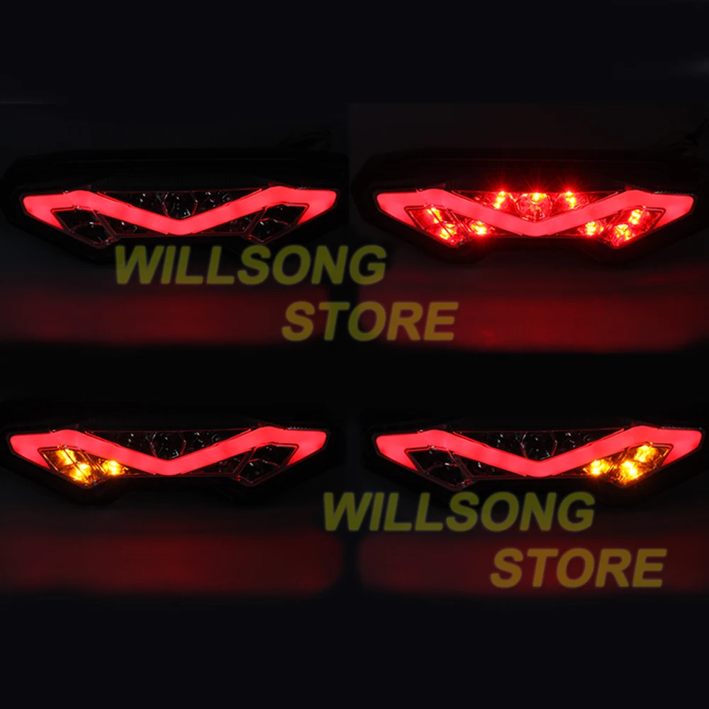 Rear LED Tail Brake Light Blinker Turn Signal Integrated Lamp For YAMAHA MT/FZ/FJ 09 10 MT-09 Tracer 900/GT MT-10 Motorcycle
Rear LED Tail Brake Light Blinker Turn Signal Integrated Lamp For YAMAHA MT/FZ/FJ 09 10 MT-09 Tracer 900/GT MT-10 Motorcycle