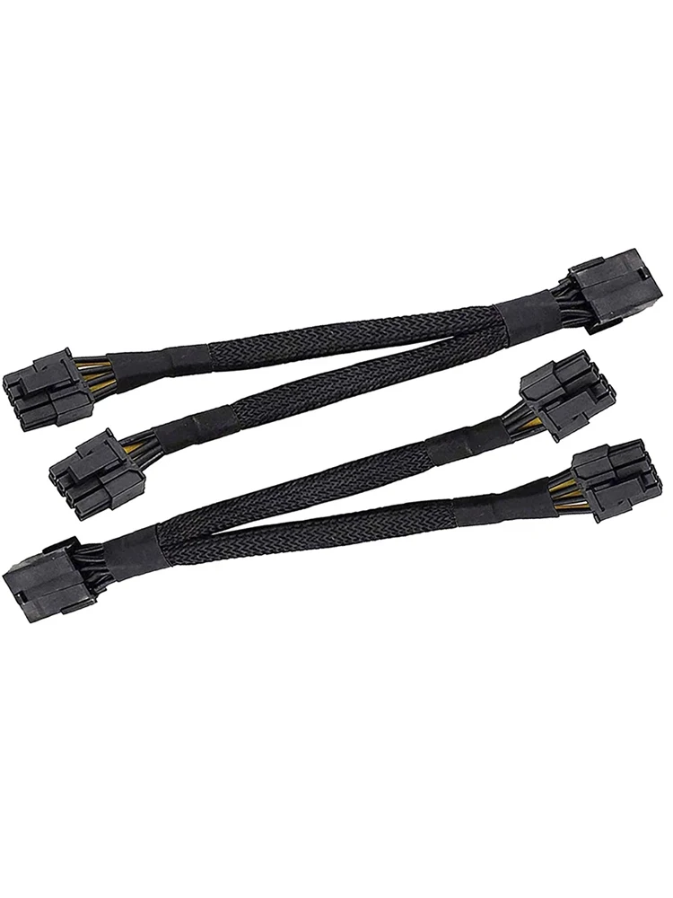 AU42 -GPU PCIe 8 Pin Female To Dual 2X 8 Pin (6+2) Male PCI Express Power Adapter Braided Y-Splitter Extension Cable,20cm
AU42 -GPU PCIe 8 Pin Female To Dual 2X 8 Pin (6+2) Male PCI Express Power Adapter Braided Y-Splitter Extension Cable,20cm