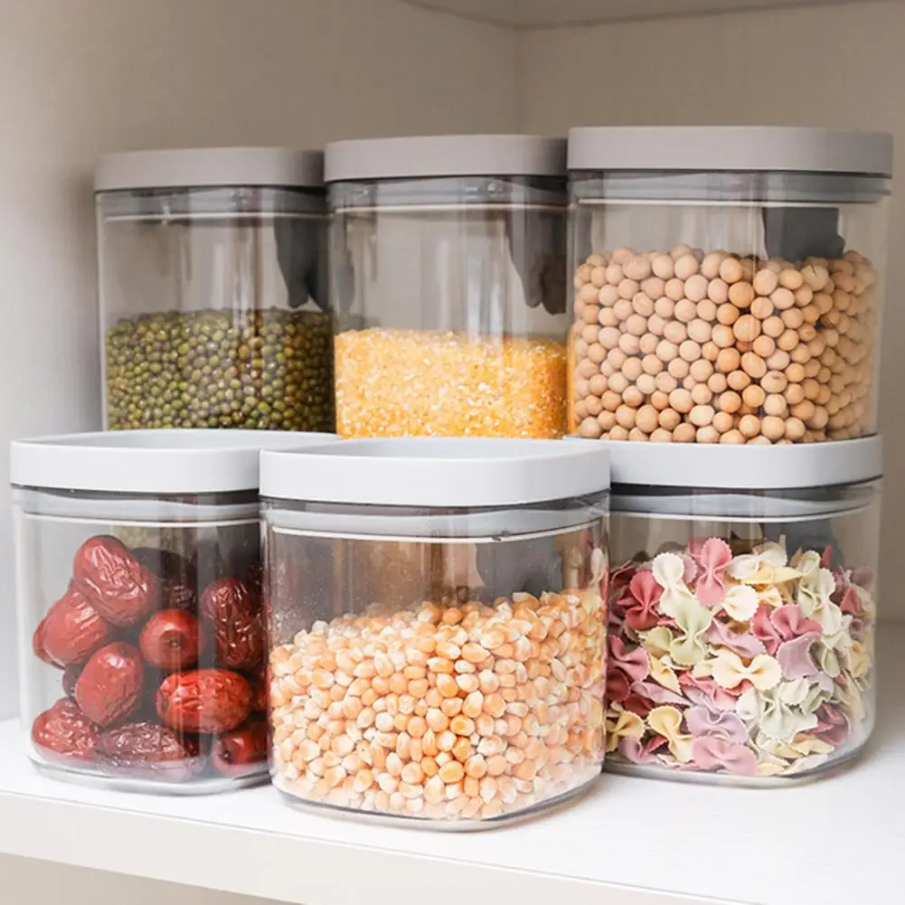 550ml/2000ml Food Container Eco-friendly Good Seal Performance ABS Sealed Jar with Airtight Lid for Home Food Store Convenient
550ml/2000ml Food Container Eco-friendly Good Seal Performance ABS Sealed Jar with Airtight Lid for Home Food Store Convenient