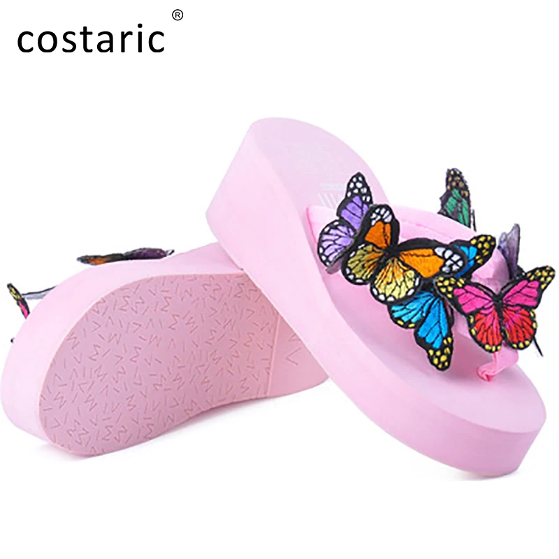 COSTARIC Size 35-42 Butterfly Flip Flops Lightweight Slippers Women Summer Beach Slides Women Outdoor Slipper Wedge Flip Flops
COSTARIC Size 35-42 Butterfly Flip Flops Lightweight Slippers Women Summer Beach Slides Women Outdoor Slipper Wedge Flip Flops