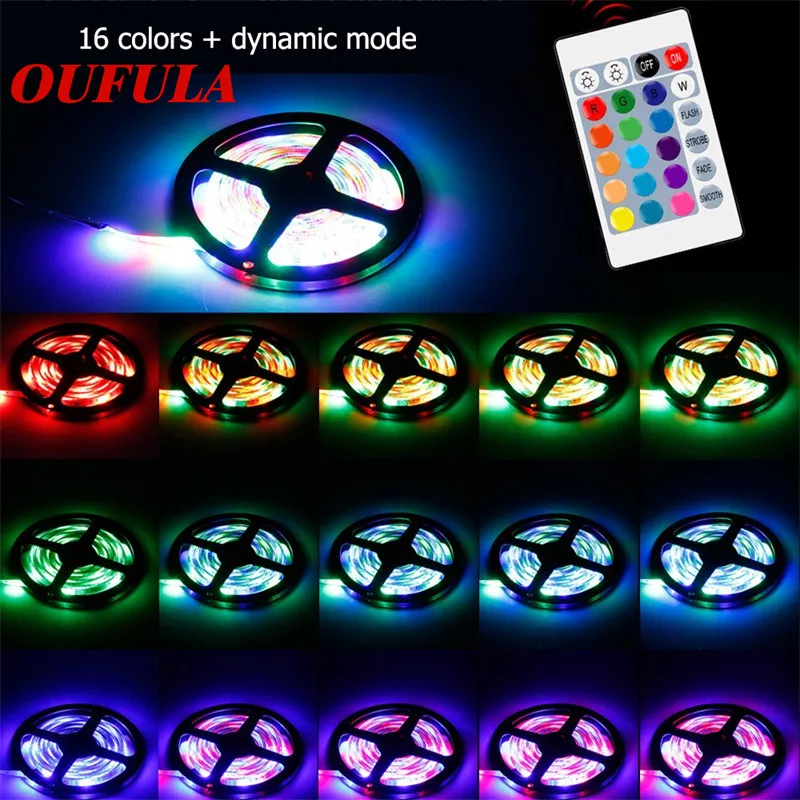 OULALA L ED lamp with 16 colors RGB remote control waterproof USB color home decoration
OULALA L ED lamp with 16 colors RGB remote control waterproof USB color home decoration