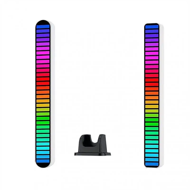 Atmosphere Light RGB Voice-Activated Colorful Voice-Activated Rhythm Music Light Car Desktop LED Lantern Sound Control Light
Atmosphere Light RGB Voice-Activated Colorful Voice-Activated Rhythm Music Light Car Desktop LED Lantern Sound Control Light