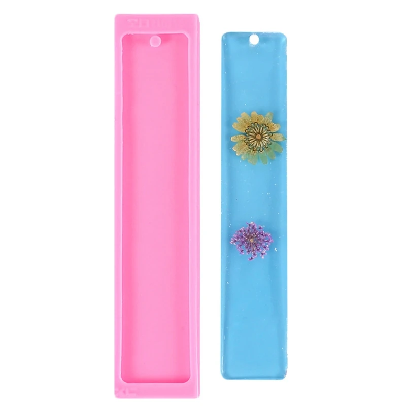 M2EA Rectangular Bookmark Resin Molds Silicone Bookmark Molds for Making Epoxy Resin Jewelry DIY Bookmarks Craft Pendant
M2EA Rectangular Bookmark Resin Molds Silicone Bookmark Molds for Making Epoxy Resin Jewelry DIY Bookmarks Craft Pendant