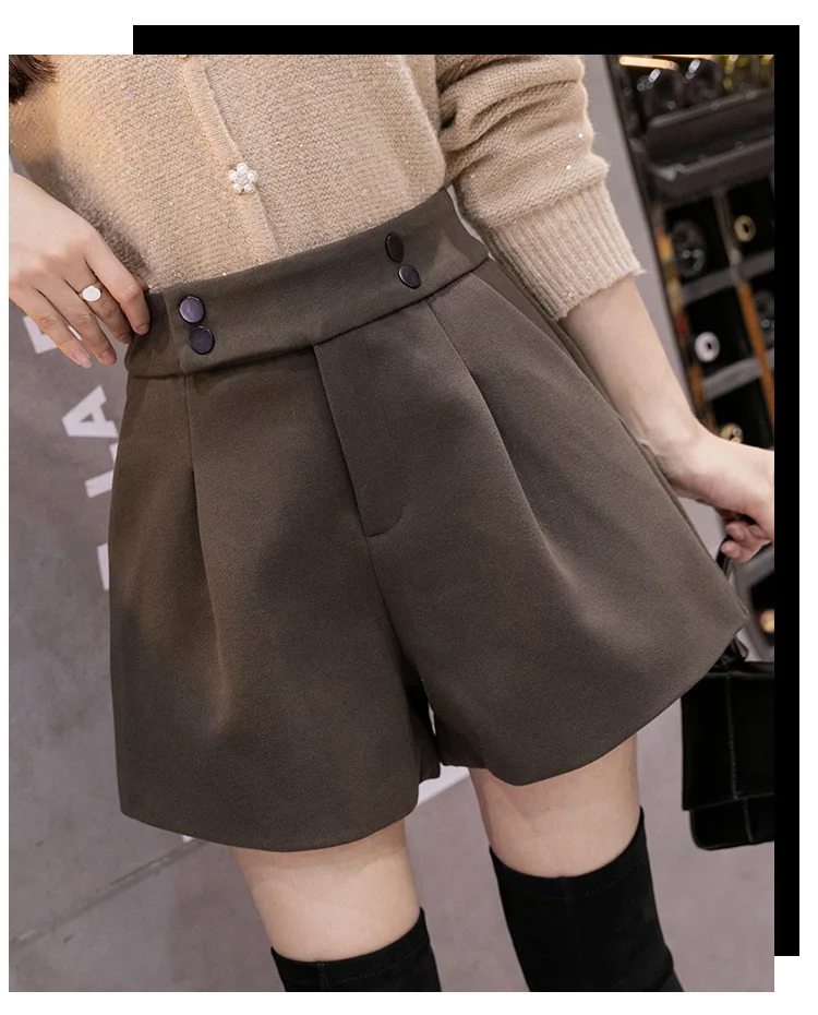 Casual pants autumn / winter 2020 new fashion personality High Waist Wide Leg Pants loose skinny boots pants shorts 
Casual pants autumn / winter 2020 new fashion personality High Waist Wide Leg Pants loose skinny boots pants shorts
