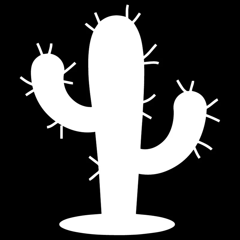 Cactus Plant Cartoon Car Sticker Window Door Decoration Fashion Decal Pvc Motorcycle Car Decal Sticker, Black/white, 17cm*15cm
Cactus Plant Cartoon Car Sticker Window Door Decoration Fashion Decal Pvc Motorcycle Car Decal Sticker, Black/white, 17cm*15cm