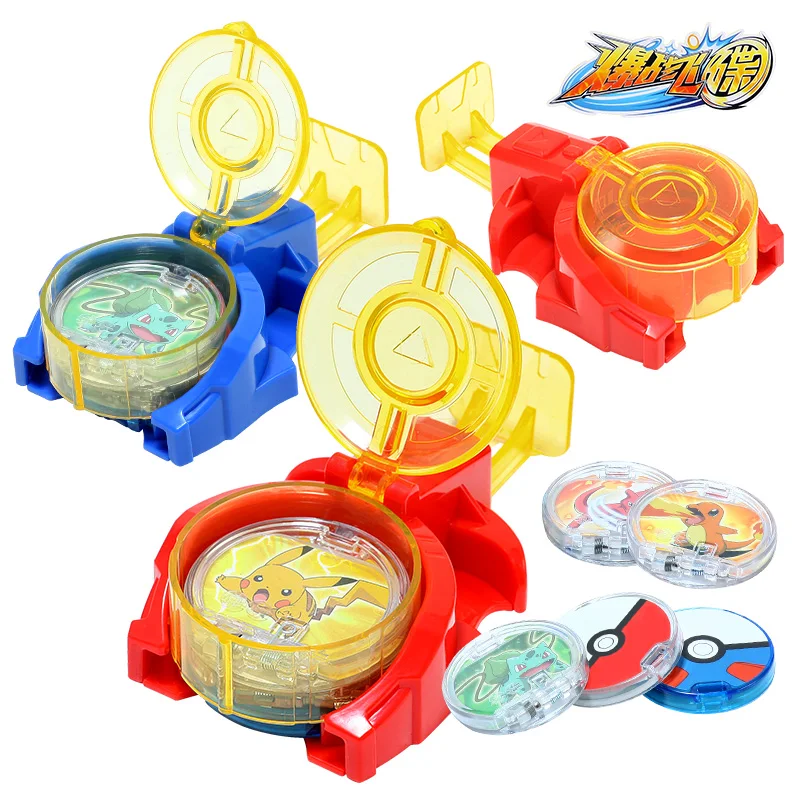 Pokemon Pikachu Charmander Squirtle Battle Flying Saucer Launch Toy Lugia Ho-Oh Mewtwo Battle Pokemon Coin Toys for Kids Gift
Pokemon Pikachu Charmander Squirtle Battle Flying Saucer Launch Toy Lugia Ho-Oh Mewtwo Battle Pokemon Coin Toys for Kids Gift