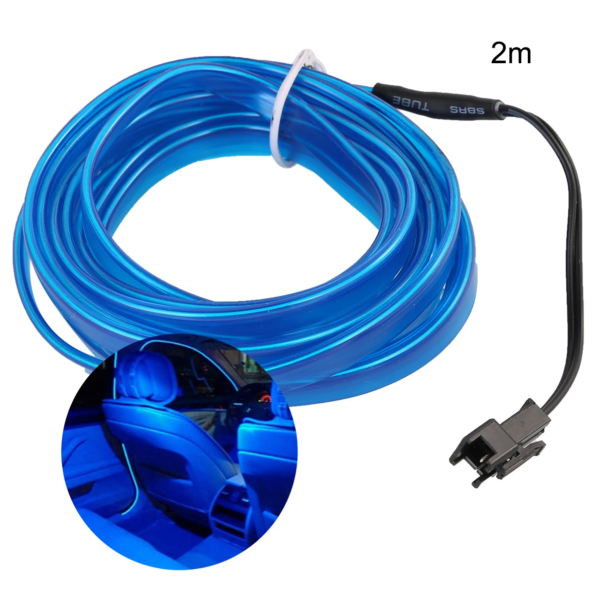 2M Car Interior LED Atmosphere Strip Light EL Wire Neon Glow Rope Tube Lamp Vehicle Decor Car Interior LED Atmosphere Strip
2M Car Interior LED Atmosphere Strip Light EL Wire Neon Glow Rope Tube Lamp Vehicle Decor Car Interior LED Atmosphere Strip