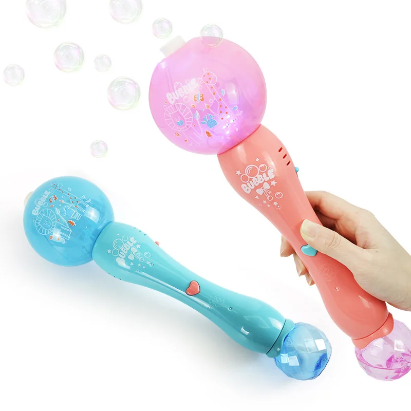 Automatic Magic Stick Bubble Machine Children's Electric Bubble Gun Outdoor Toy Ball Fairy Stick Bubble Blowing Water Gun Toy
Automatic Magic Stick Bubble Machine Children's Electric Bubble Gun Outdoor Toy Ball Fairy Stick Bubble Blowing Water Gun Toy