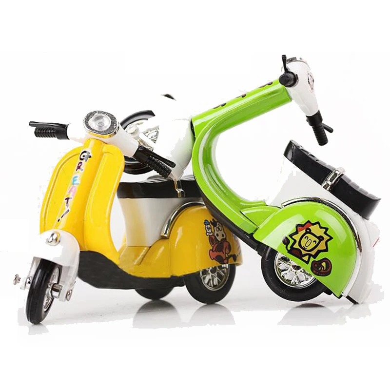 Cute Mini Alloy Plastic Motorcycle Toy Metal Motors Model Figure Vehicles Models Toys for Children Gifts
Cute Mini Alloy Plastic Motorcycle Toy Metal Motors Model Figure Vehicles Models Toys for Children Gifts