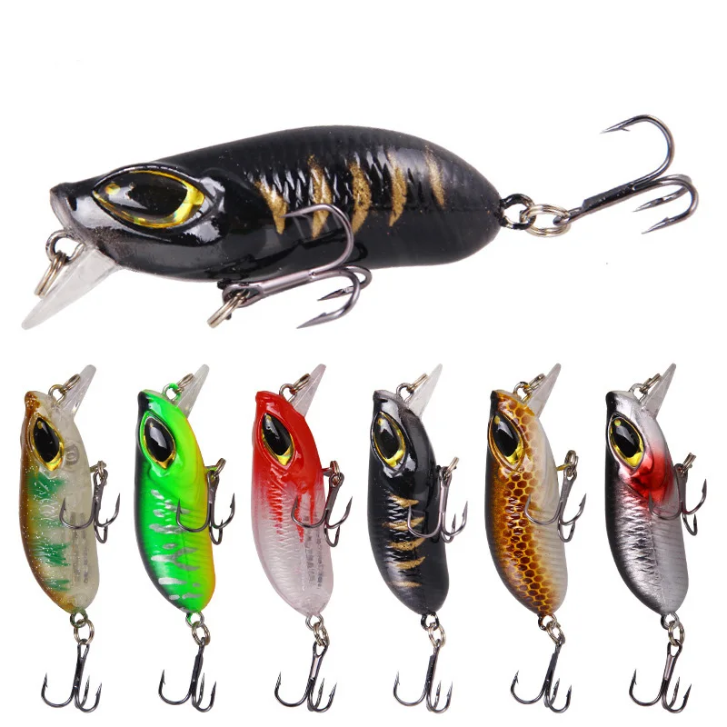 Lure Bait Rock Villain Floating Water Plastic Hard Bait 7.5 G 6 Cm with Ringing Beads On The Surface of The Fish Fishing
Lure Bait Rock Villain Floating Water Plastic Hard Bait 7.5 G 6 Cm with Ringing Beads On The Surface of The Fish Fishing