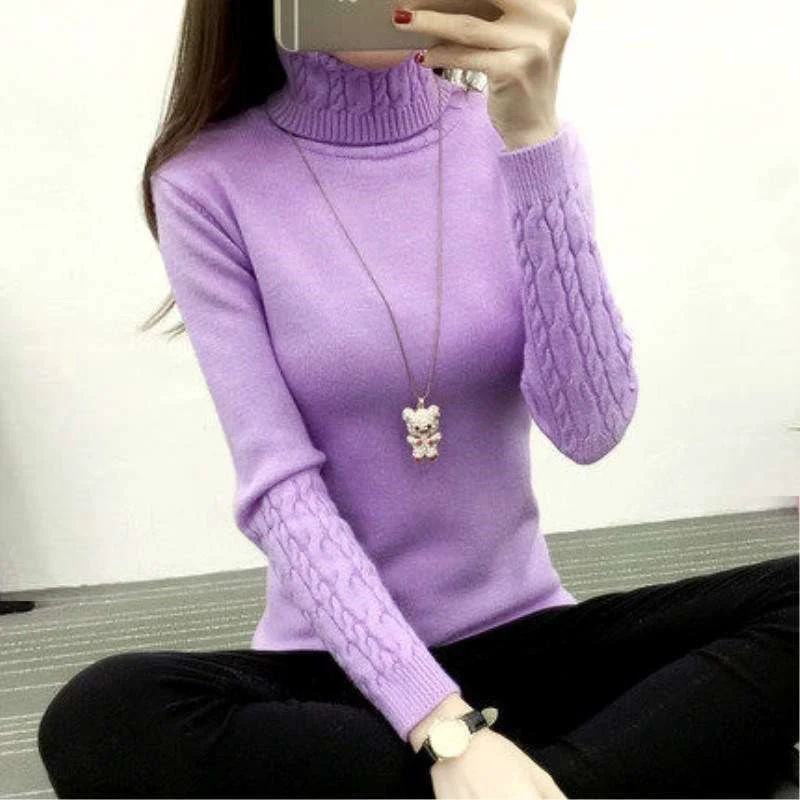 Thick Sweater Female 2020 new Autumn Winter Cashmere Knitted Women Sweater And Pullover Female Tricot Jersey Jumper Pull Femme
Thick Sweater Female 2020 new Autumn Winter Cashmere Knitted Women Sweater And Pullover Female Tricot Jersey Jumper Pull Femme