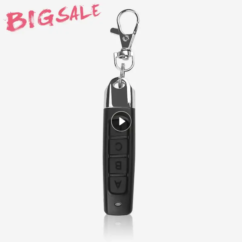 433MHZ Remote Control 4 Channe Garage Gate Door Opener Remote Control Duplicator Clone Cloning Code Car Key ABCD Type
433MHZ Remote Control 4 Channe Garage Gate Door Opener Remote Control Duplicator Clone Cloning Code Car Key ABCD Type