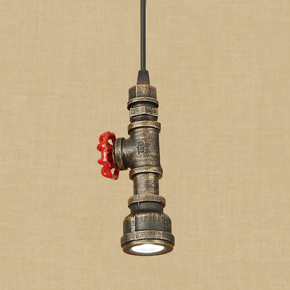 Retro Industrial Pendant Light LED 4 Styles Iron Water Pipe Pendant Lamp for Living Room Restaurant Bar Cafe Kitchen Bed Room 
Retro Industrial Pendant Light LED 4 Styles Iron Water Pipe Pendant Lamp for Living Room Restaurant Bar Cafe Kitchen Bed Room