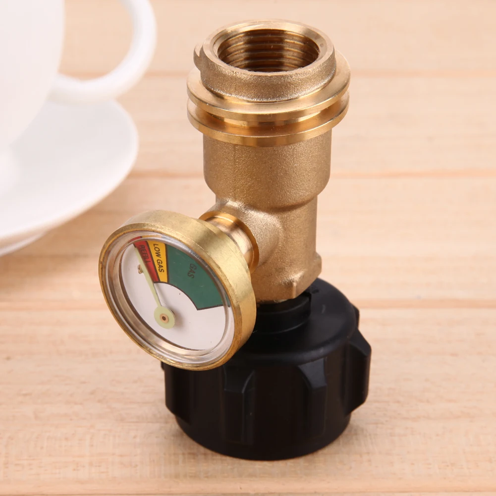 Propane Adapter Gas Tank Conversion Connection Head Storage Tank Pressure Gauge Gas Grill Pressure Gauge Indicator Leak Detectio
Propane Adapter Gas Tank Conversion Connection Head Storage Tank Pressure Gauge Gas Grill Pressure Gauge Indicator Leak Detectio