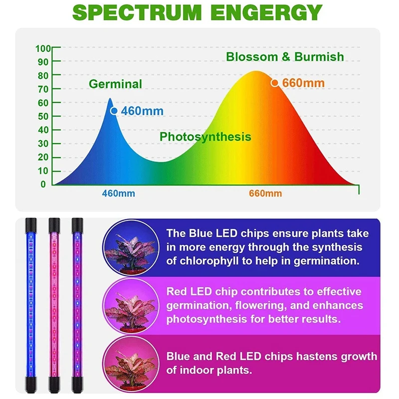 Growth Light with Bracket, Four-Head Full-Spectrum Floor Plant Light, Suitable for Indoor Plants-US Plug
Growth Light with Bracket, Four-Head Full-Spectrum Floor Plant Light, Suitable for Indoor Plants-US Plug