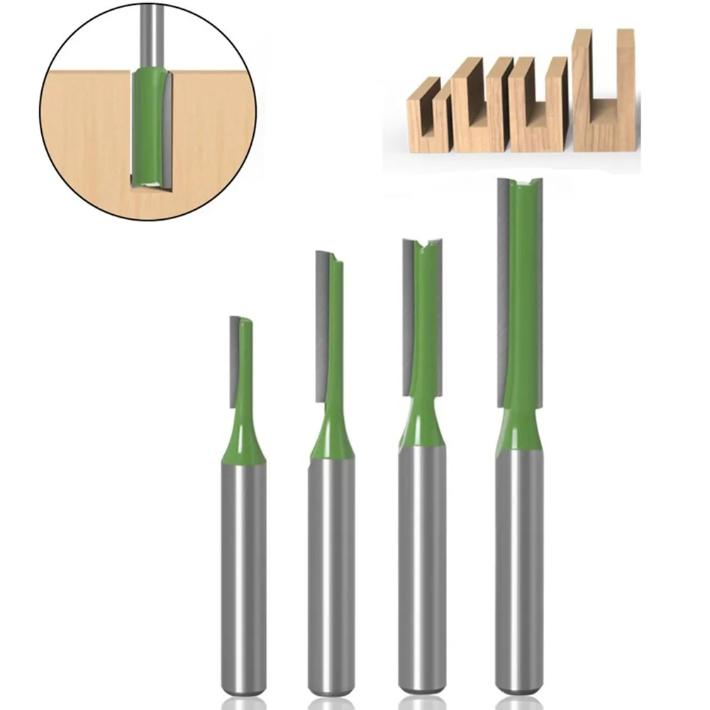 4Pcs 6mm Bit Engraving Milling Cutters Practical Woodworking Router Bit Sets Durable Shank Flute Straight End Carbide Router
4Pcs 6mm Bit Engraving Milling Cutters Practical Woodworking Router Bit Sets Durable Shank Flute Straight End Carbide Router