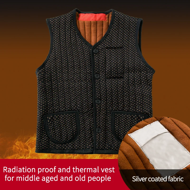 Cashmere thickened autumn and winter vest middle aged and elderly cotton waistcoat
Cashmere thickened autumn and winter vest middle aged and elderly cotton waistcoat