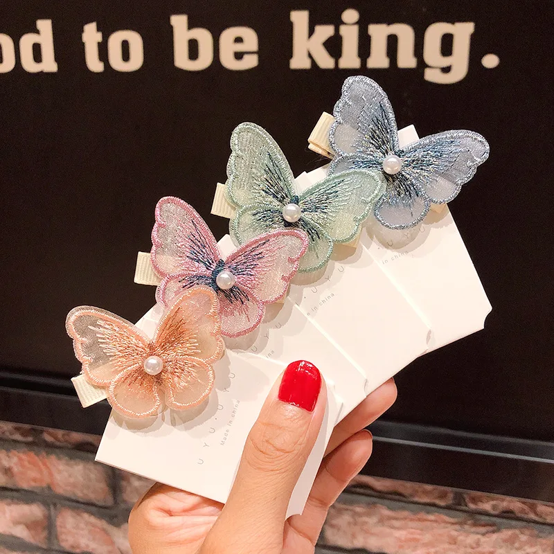 2PCS/Set New Women Girls Cute Lace Butterfly Hairpins Sweet Fairy Hair Ornament Clip Barrettes Headband Fashion Hair Accessories
2PCS/Set New Women Girls Cute Lace Butterfly Hairpins Sweet Fairy Hair Ornament Clip Barrettes Headband Fashion Hair Accessories