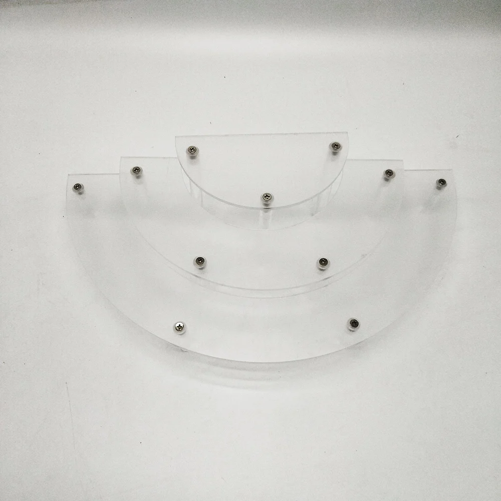 3PCS/Set Acrylic Cake Cosmetic Display Stand Semicircle Dessert Display Stands Round Dessert Making Decor Tools
3PCS/Set Acrylic Cake Cosmetic Display Stand Semicircle Dessert Display Stands Round Dessert Making Decor Tools