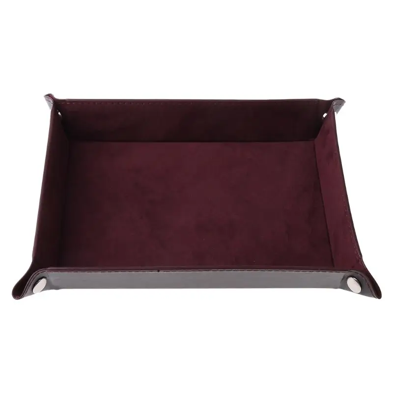 Rectangle PU Leather Dice Trays Foldable Storage Box Table Games Key Coin Box A0KA
Rectangle PU Leather Dice Trays Foldable Storage Box Table Games Key Coin Box A0KA