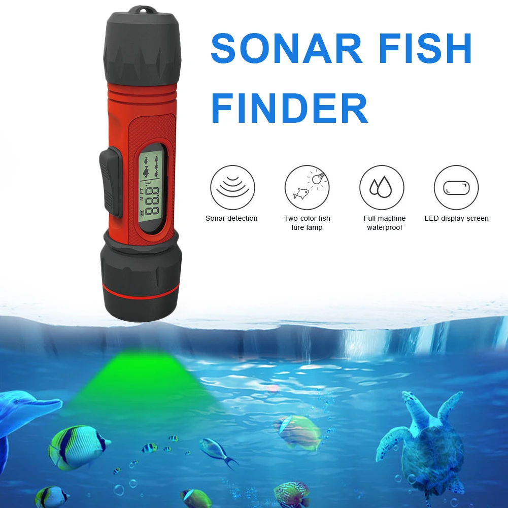 Digital Handle Fish Finder Echo Sounder 100M Depth Portable Waterproof Sonar For Winter Ice Fishing Fishing equipment pesca
Digital Handle Fish Finder Echo Sounder 100M Depth Portable Waterproof Sonar For Winter Ice Fishing Fishing equipment pesca