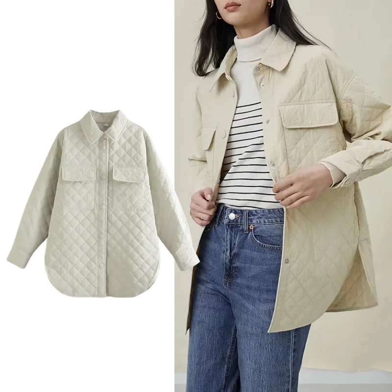 Куртка зимняя женская траф за 2021, стильное тонкое хлопковое пальто, модная плотная Повседневная однотонная куртка, парки
Куртка зимняя женская траф за 2021, стильное тонкое хлопковое пальто, модная плотная Повседневная однотонная куртка, парки