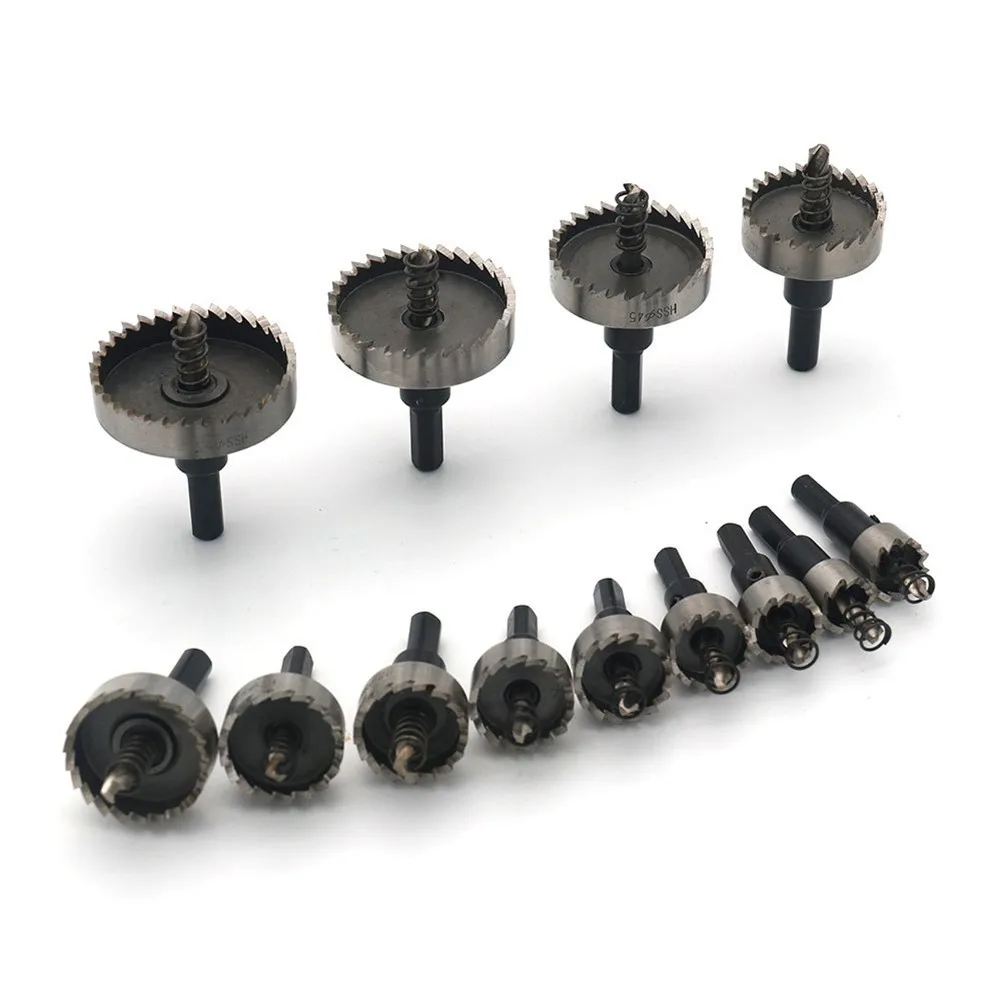 HSS Holesaw Cutting Drill Corkscrew Suitable For Stainless Steel Copper Iron 13*Hole Saw 13*Small Allen Wrench
HSS Holesaw Cutting Drill Corkscrew Suitable For Stainless Steel Copper Iron 13*Hole Saw 13*Small Allen Wrench