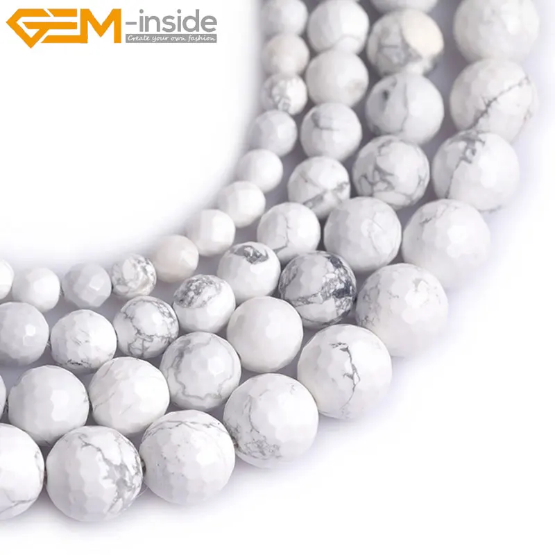 Натуральный Белый Howlite 2 мм-12 мм Круглые граненые бусины для самостоятельного изготовления ювелирных изделий Подарочная бусина прядь 15 дюйм...
Натуральный Белый Howlite 2 мм-12 мм Круглые граненые бусины для самостоятельного изготовления ювелирных изделий Подарочная бусина прядь 15 дюйм...