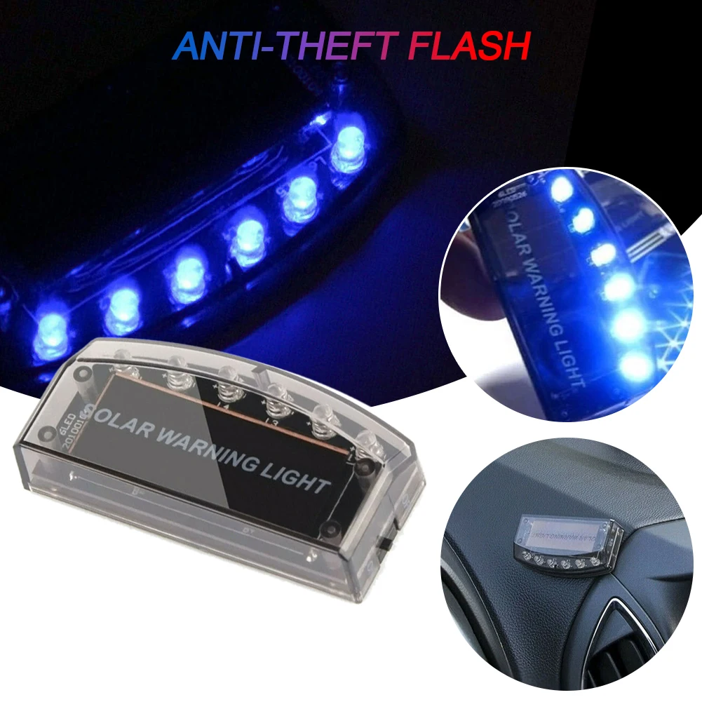 Car LED Fake Dummy Alarm Warning Light Solar Power Simulated Security Anti-Theft Flashing Light
Car LED Fake Dummy Alarm Warning Light Solar Power Simulated Security Anti-Theft Flashing Light