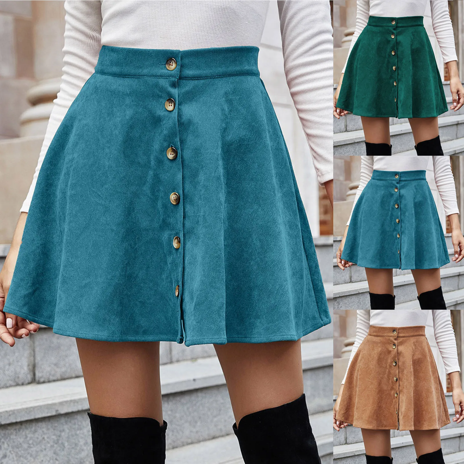New Luxury Corduroy FlareK nitted Women Sweater Skirt Elastic High Waist Midi Pencil Skirt Bodycon Women Skirt Jupe Femme Faldas
New Luxury Corduroy FlareK nitted Women Sweater Skirt Elastic High Waist Midi Pencil Skirt Bodycon Women Skirt Jupe Femme Faldas