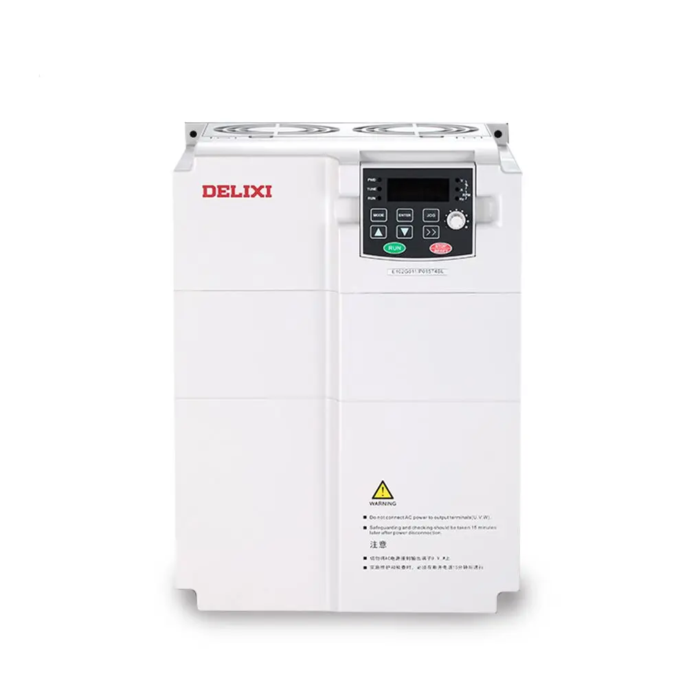 Delixi E102 380V 3 phase output 50hz to 60hz 22kw vfd Pure Sine Wave Hybrid Solar Inverter
Delixi E102 380V 3 phase output 50hz to 60hz 22kw vfd Pure Sine Wave Hybrid Solar Inverter
