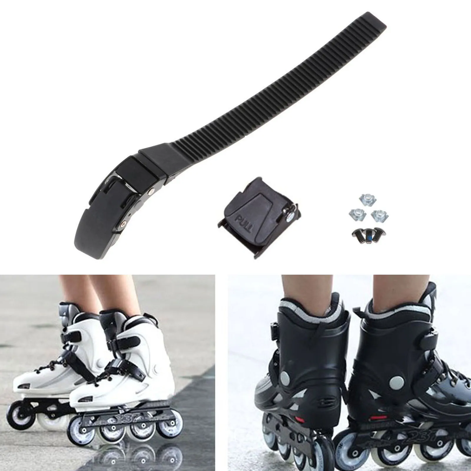 Replacement Roller Skate Energy Strap Buckle w/ Screws Nut Fixing Repair Set
Replacement Roller Skate Energy Strap Buckle w/ Screws Nut Fixing Repair Set