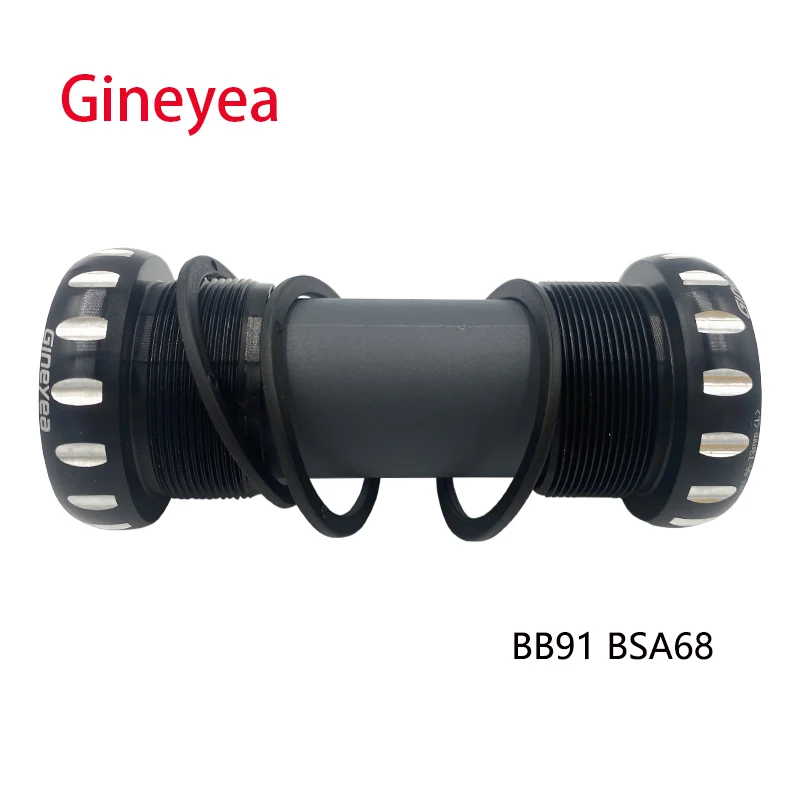 Gineyea BB91 BAS68 Bicyle Bottom Bracket Bearing Thread For Frame 68 73mm Shell 24mm MTB/Road Bike Parts free shipping
Gineyea BB91 BAS68 Bicyle Bottom Bracket Bearing Thread For Frame 68 73mm Shell 24mm MTB/Road Bike Parts free shipping