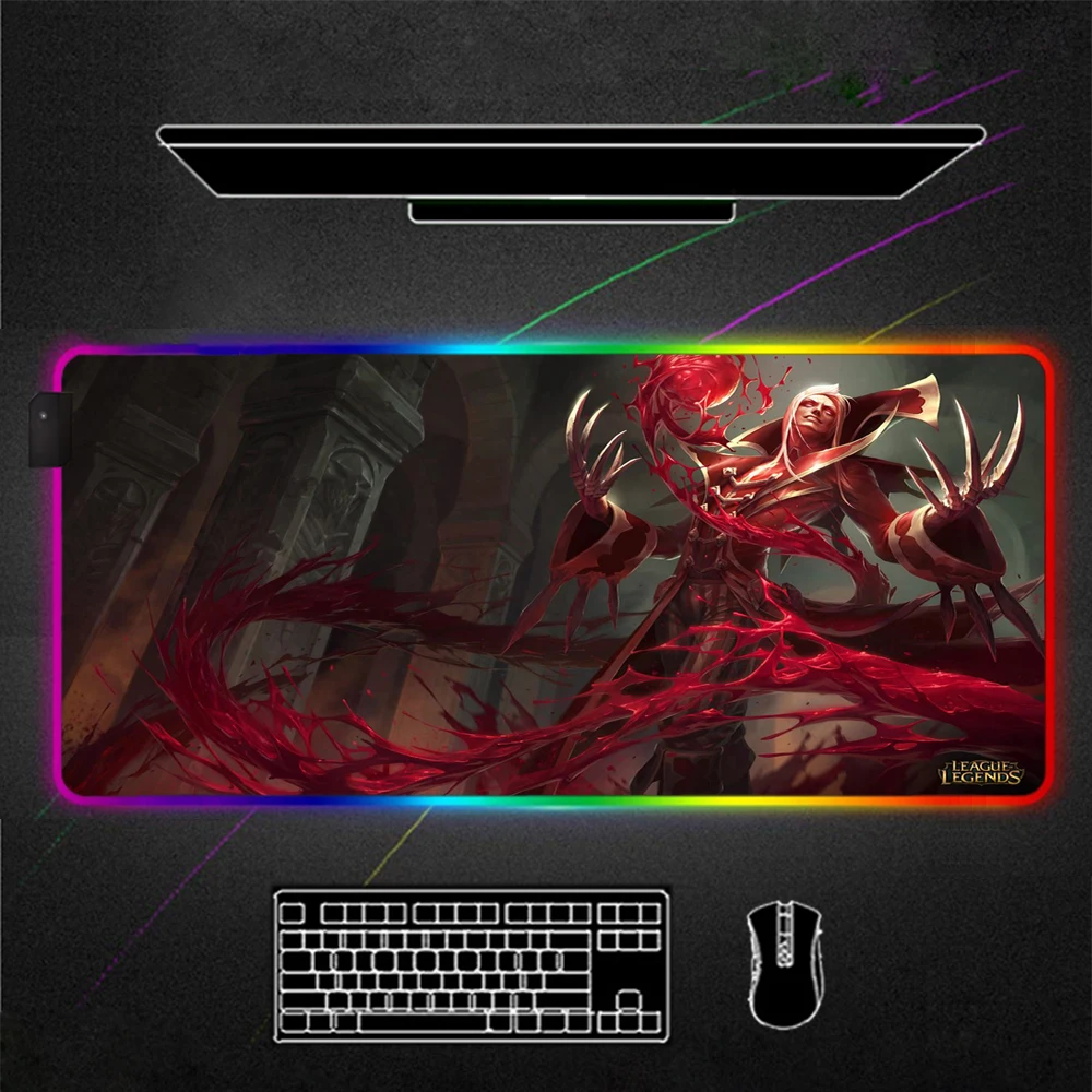 Коврик для мыши, Владимир, Лига Легенд, RGB-подсветка, размер XL, аксессуары для геймеров
Коврик для мыши, Владимир, Лига Легенд, RGB-подсветка, размер XL, аксессуары для геймеров
