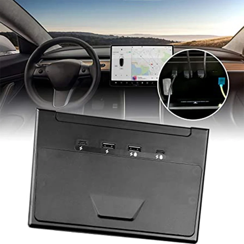 Автомобильный мульти usb-хаб 6 Порты SSD диск салона центральной консоли аксессуаров для Tesla модель 3 Тип-C зарядного устройства Разъем
Автомобильный мульти usb-хаб 6 Порты SSD диск салона центральной консоли аксессуаров для Tesla модель 3 Тип-C зарядного устройства Разъем