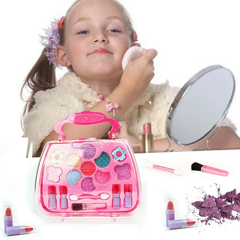 Children Simulation Cosmetics Makeup Toy Set Carrying Box Play House Toy For Girls New Girls Pretend Play Toys
Children Simulation Cosmetics Makeup Toy Set Carrying Box Play House Toy For Girls New Girls Pretend Play Toys
