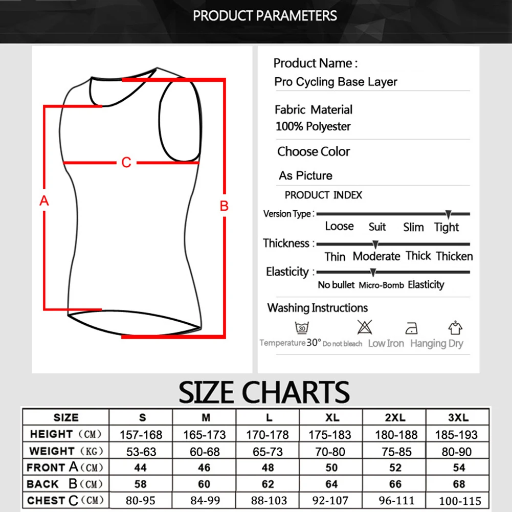 Men's Cycling Base Layers 2021 MTB Bike Cool Mesh Superlight Vest Breathable Short Sleeves Cycling Shirt Undershirt Dropshipping
Men's Cycling Base Layers 2021 MTB Bike Cool Mesh Superlight Vest Breathable Short Sleeves Cycling Shirt Undershirt Dropshipping