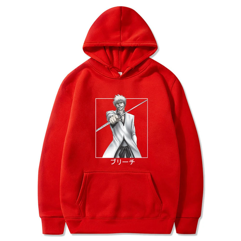 Autumn Hoodie For Men Anime Style Hooded Sweatshirt Cool Fashion Bleach Ichigo Print Pullover Tops Women Casual High Street Coat
Autumn Hoodie For Men Anime Style Hooded Sweatshirt Cool Fashion Bleach Ichigo Print Pullover Tops Women Casual High Street Coat