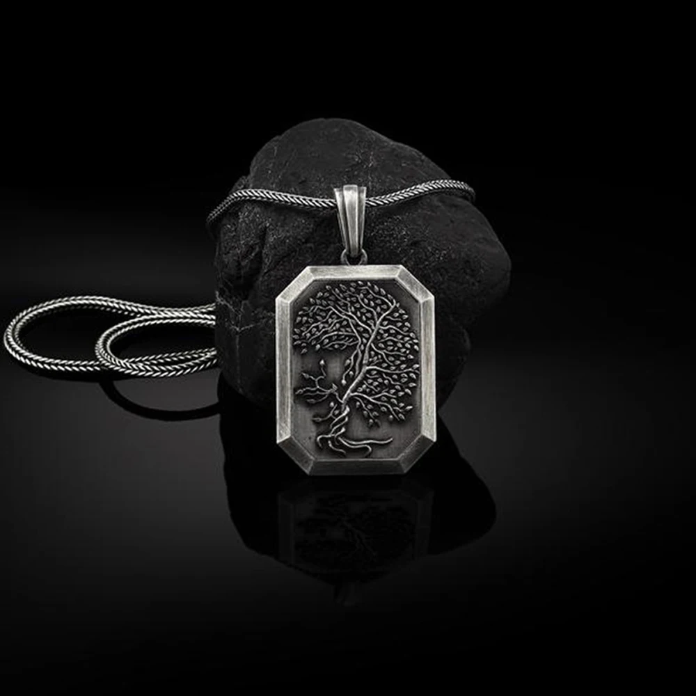 World Tree of Life Totem Viking Old Vintage Tag Men's Explosion Necklace Pendant Men's Necklace
World Tree of Life Totem Viking Old Vintage Tag Men's Explosion Necklace Pendant Men's Necklace