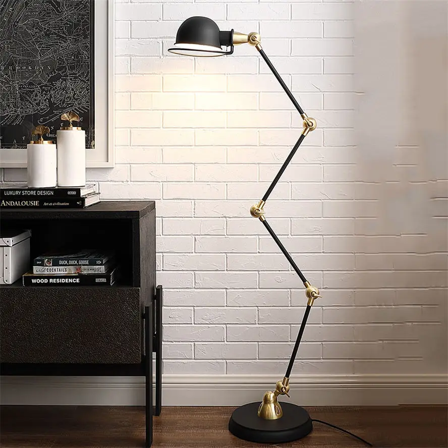 Nordic designer floor lamp for living room study personality folding vertical floor light bedroom bedside led standing lamps
Nordic designer floor lamp for living room study personality folding vertical floor light bedroom bedside led standing lamps