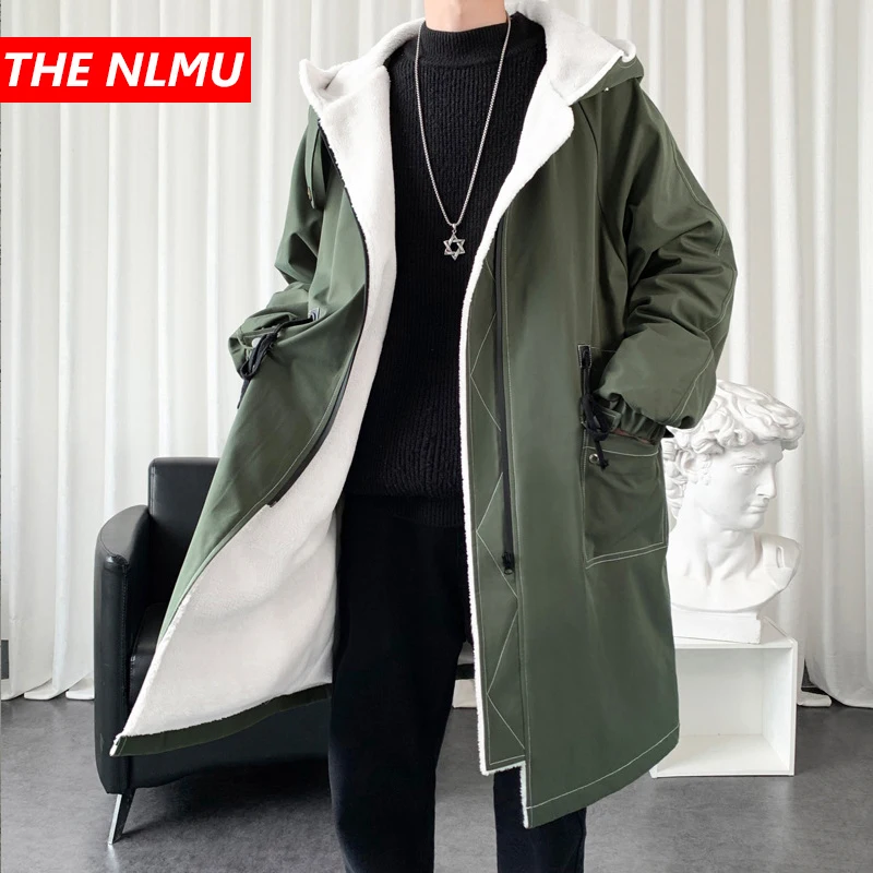 2021 Winter Fleece Long Jacket Men Fashion Windbreaker Overcoat Male Casual Hip Hop Streetwear Warm Thicken Coats WQ801 
2021 Winter Fleece Long Jacket Men Fashion Windbreaker Overcoat Male Casual Hip Hop Streetwear Warm Thicken Coats WQ801