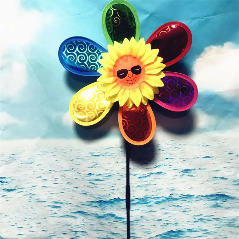 2021 New Sun Flower Colorful 3D Lovely Wind Spinner Windmill Toys For Decoration Garden Y
2021 New Sun Flower Colorful 3D Lovely Wind Spinner Windmill Toys For Decoration Garden Y