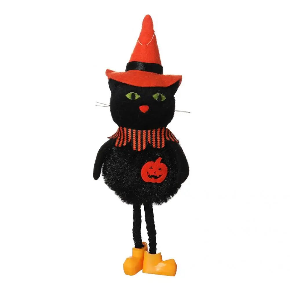 Fabric Delicate Halloween Witch Black Cats Pendant Fine Workmanship Ornament Three-dimensional Party Decor
Fabric Delicate Halloween Witch Black Cats Pendant Fine Workmanship Ornament Three-dimensional Party Decor