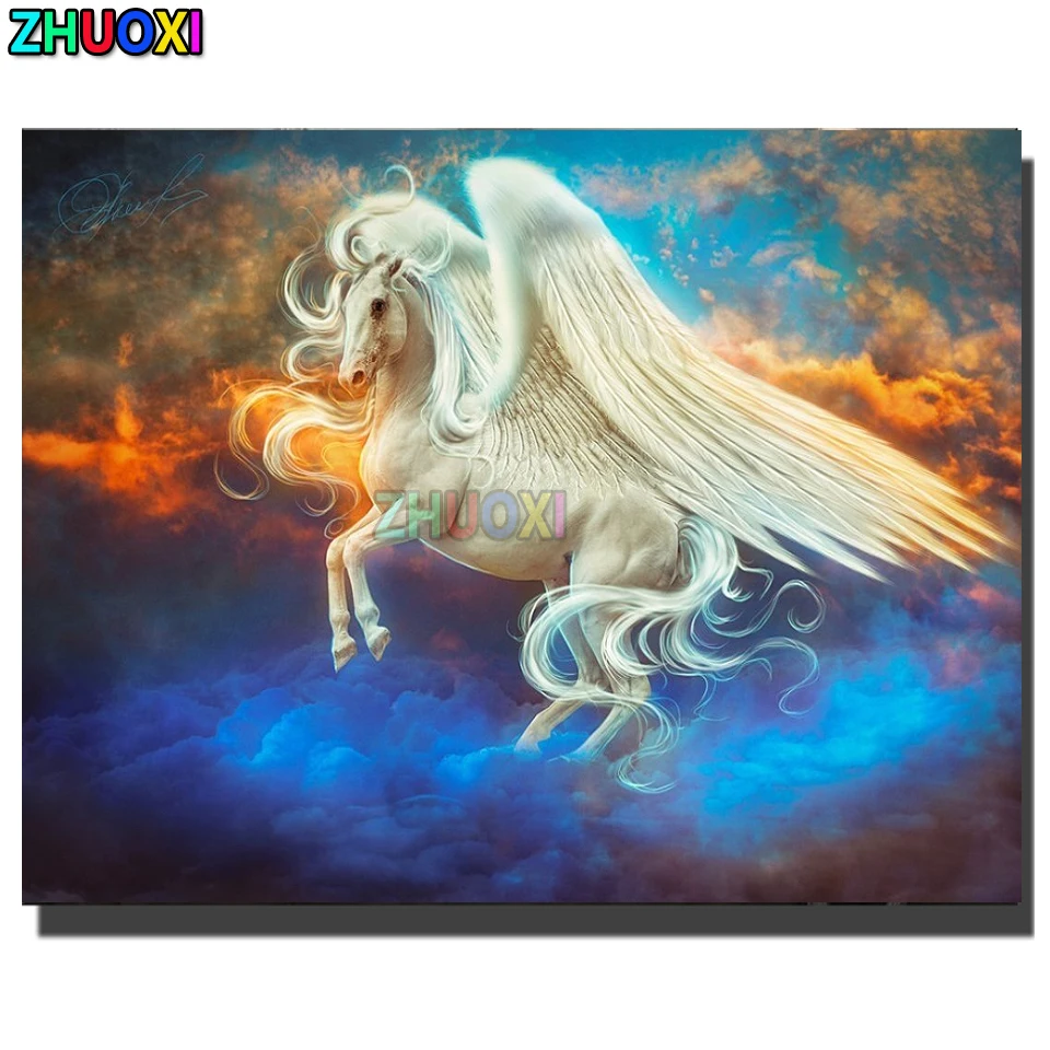 DIY 5D Diamond Painting "Fantasy flying horse wings" Full Diamond Embroidery Sale Picture Of Rhinestones For Kids Gifts 40x50cm
DIY 5D Diamond Painting "Fantasy flying horse wings" Full Diamond Embroidery Sale Picture Of Rhinestones For Kids Gifts 40x50cm