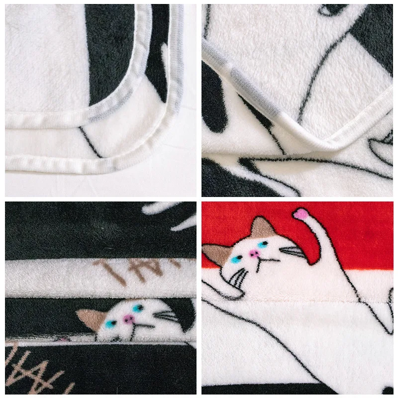 Flannel Blanket Coral Fleece Blanket Cute Cartoon Japanese Blanket Bedspread Thicken Plush Cover Bed Sofa Home Decor
Flannel Blanket Coral Fleece Blanket Cute Cartoon Japanese Blanket Bedspread Thicken Plush Cover Bed Sofa Home Decor