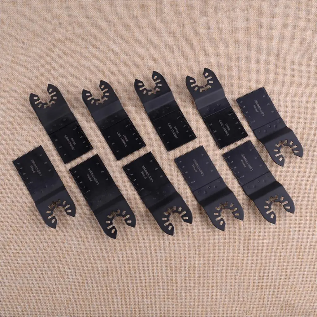 

LETAOSK 10pc 35mm Oscillating Multi Tool Blades Saw Cutter BI-Metal fit for Makita